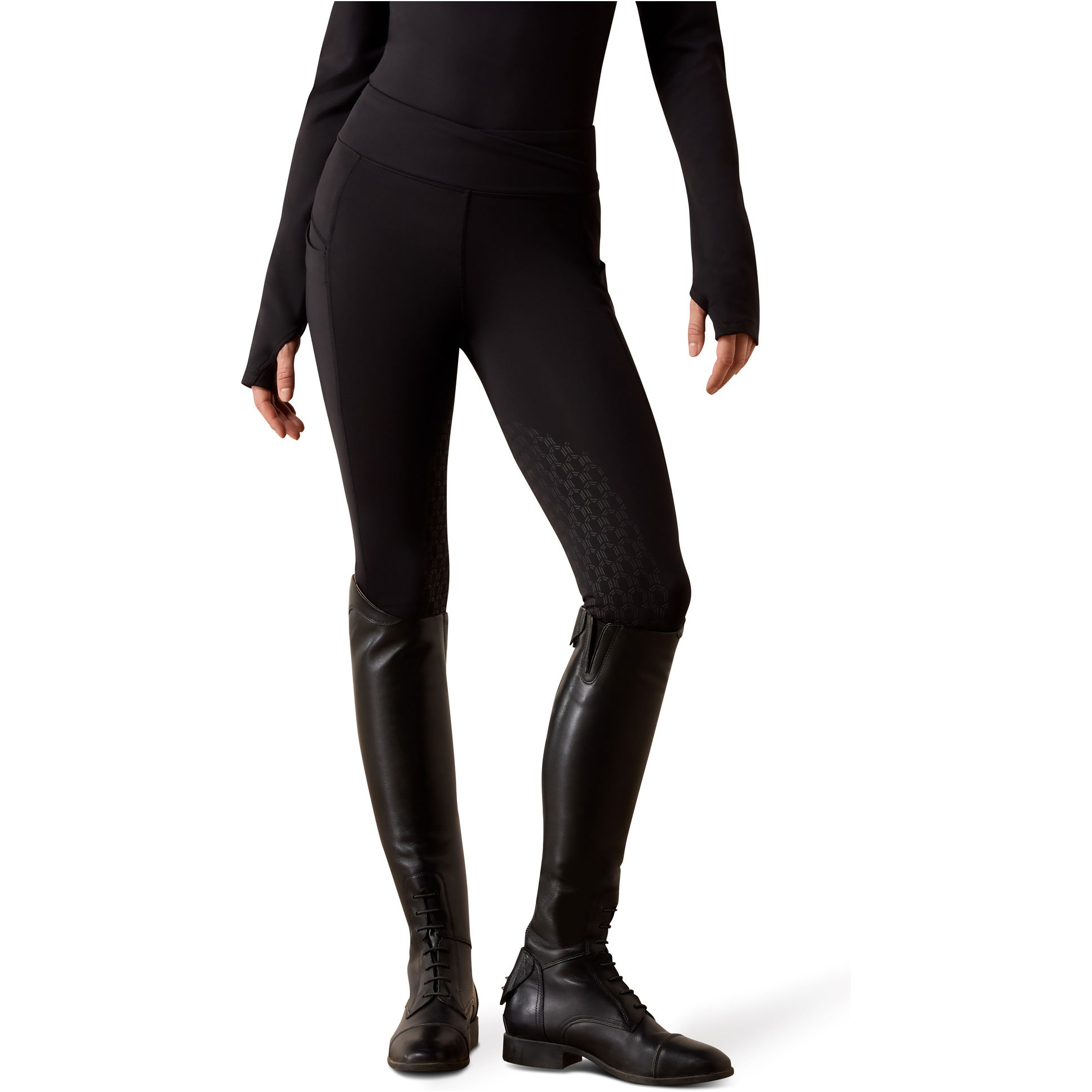 2026 Ariat Womens Avail 2.0 Half Grip Tight 10079086 - Black